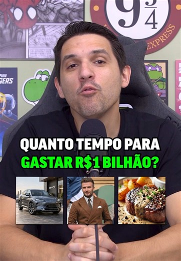 QUANTO TEMPO VOCÊ LEVARIA PARA GASTAR 1 BILHÃO DE REAIS NESSES CENÁRIOS? #trivia #dinheiro #curiosidades #desafio #entretenimentoemdobro