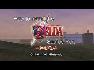 How to Install Legend of Zelda OOT PC source port