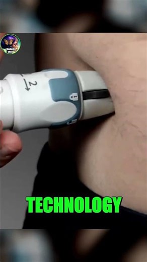 💉💡🤯 The Needle-Free Injection: A Shot of the Future! #viral #curiosity