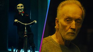 193K views · 6.5K reactions | Watch the first look red band trailer for 'Saw X,' the tenth installment of the horror franchise, which hits theaters Sept. 29. | Entertainment Tonight | Facebook