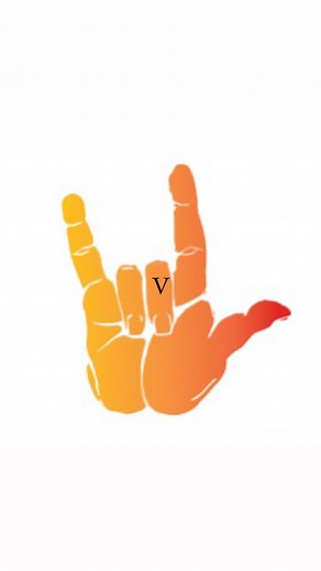 Welcome to today’s sign of the day! Today’s sign of the day is “V!” Using SSE (With BSL signs!) -Let’s Make A Difference❤️ #BSL #signoftheday #letsmakeadifference #learntosign #education #SSE | Lets make a difference
