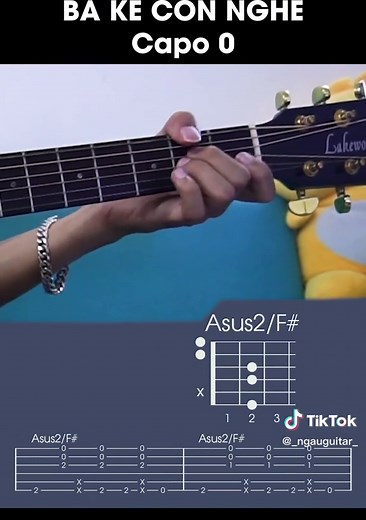 Hợp Âm Ba Kể Con Nghe - Hướng Dẫn Đánh Guitar