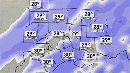 Winter Weather: Here's how much snow to expect around Greater Cincinnati and when