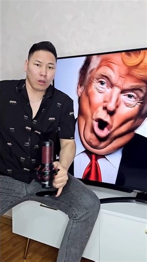 The Funniest Trump Singing Filter! 🤣 #Comedy