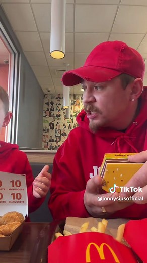 #mcdonalds #food #review #jonnysips | McDonald's Food Review