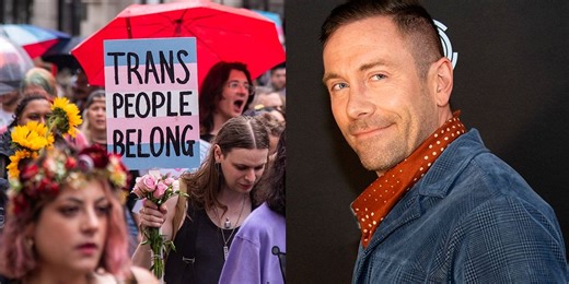 Kit Williamson urges gays to 'get loud' about trans attacks