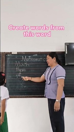 Part 1: Create words from this word #reading #spelling #education