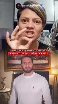 Como você quer restaurar seu casamento se você não cuida dele?