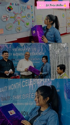 Quality Day Poster 🥳 Award Winning Quality Day Poster 🥇😇 #quality #2025 #versatile_amisha ❣️🤩