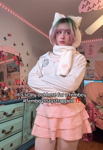 stay safe out there guys ‼️ #femboy #fyp #femboytiktok #fypシ #femboyfriday