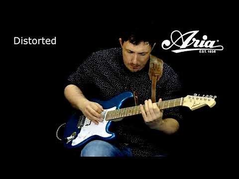 Aria STG 004 Electric guitar demonstration
