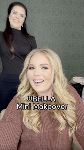 UBELLA on Instagram: "✨ From “mascara & lip balm only” to absolute goddess ✨ Alecia promised to make up for the wedding makep disaster today, and wow, did she deliver. A soft smokey eye, effortless curls, and the most radiant glow brought out her true beauty. The reveal was everything, she couldn’t stop saying how beautiful she looked, and the light in her eyes said it all. 💕 💭 Have you ever had a bad professional makeup experience that left you too nervous to try again? Here’s the truth: you