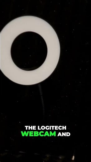 Unboxing My Epic Desk Setup: Logitech Cam, Lights & More! #shorts