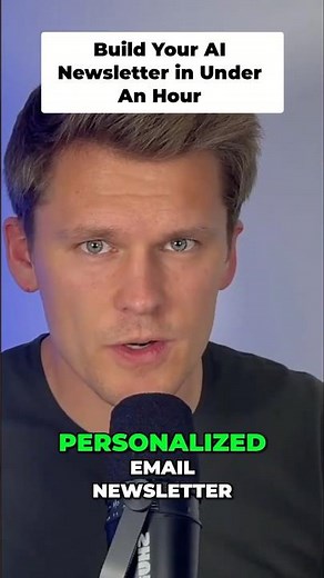 Build a Personalized Newsletter in Under an Hour! Easy AI Tool #claudecode