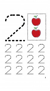 Number Tracing Worksheets for Kids Ages 3-6 - Etsy