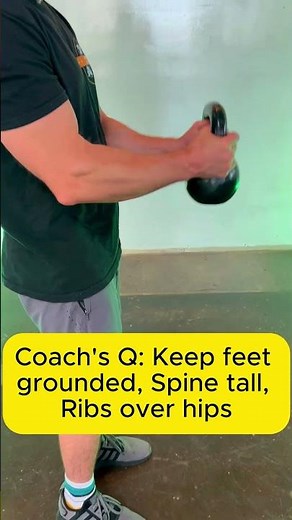 KB Curl to Press | Biceps & Shoulder Control Exercise