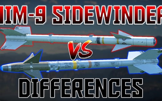 所有 AIM9 响尾蛇导弹大比拼: 从AIM9B 到 AIM9L