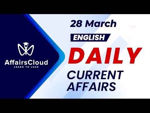 28 March Current Affairs 2026 | Daily Current Affairs | Current Affairs Today English