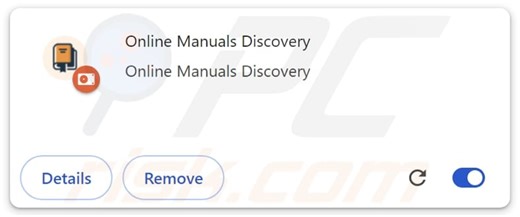 Online Manuals Discovery Adware