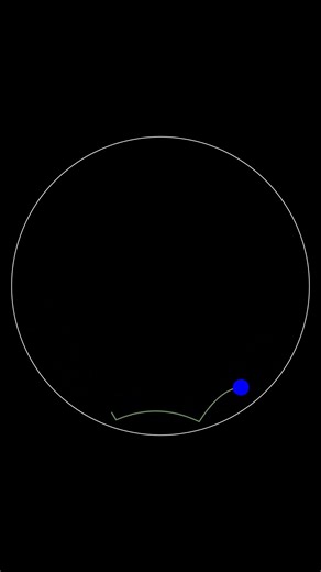 Procedural Zen #376: Leaping Orb | One Point ASMR #animation #asmr #bounce #clack