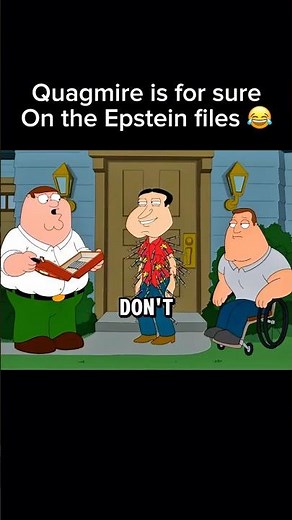 Quagmire is on the Epstein files! #familyguy