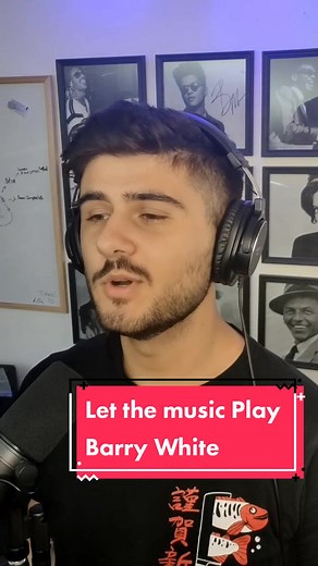 Pt.1 | Let the Music Play 💿❤️ #Barrywhite #letthemusicplay #cover #Lucadistefano #singing #lyrics #fyp #foryou #viral