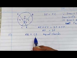 CLASS IX CIRCLES EXERCISE 1O.4 QUESTION NO 2 AND 3 CHAPTER 10 NCERT