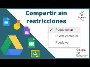 Comparte CUALQUIER recurso SIN RESTRICCIONES | TUTORIAL GOOGLE DRIVE 2022 FACILITO