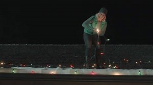 The Christmas lights on Holly Lodge are ready! How about yours?! | Hallmark Channel