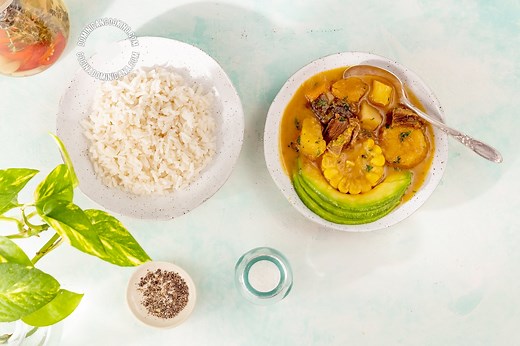 Vegan 'Sancocho' [Recipe   Video] Vegetables and Roots Stew