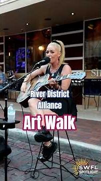 Art, Music, Crowds & Nightlife at Fort Myers Art Walk