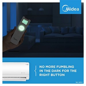 Midea's Backlit Remote puts cool comfort within reach, quite literally. The illuminated buttons make it easy to control your cooling settings, providing you with a seamless and enjoyable experience, even in the darkest of rooms. #BestInClass #Technology #MakeYourselfAtHome #MideaRAC | Midea