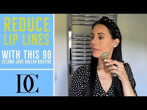 Reduce Lip Lines With This 90 Second Jade Roller Routine