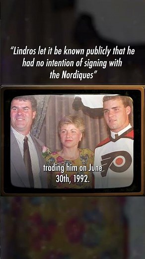 The Nordiques Nightmare: Why Eric Lindros Refused To Play