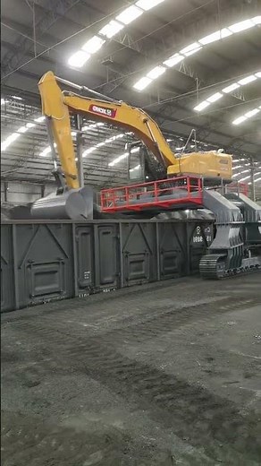 Coal train unloading method