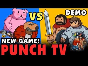 Punch TV - NEW GAME Demo #1 TAG TEAM ACTION! Simon Benny Duberry Gladius (and more)