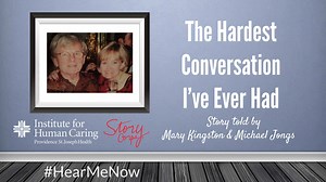 Mary Kingston anguished over following her father's dying wishes. Yet she's grateful he had an advance directive to help make an agonizing decision. Watch the video in partnership with StoryCorps. #HearMeNowStories | Providence Alaska | Facebook