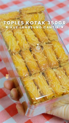 TOPLES KOTAK 350GR BIKIN KUE KERING MAKIN CANTIK! COCOK BUAT KASTENGEL, NASTAR & HAMPERS HARI RAYA ✨