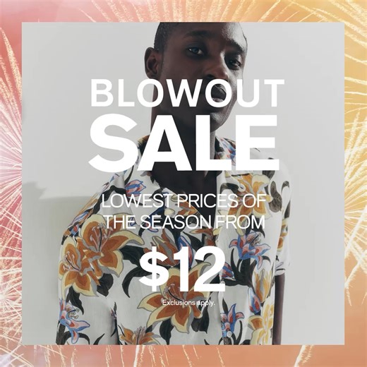 Don’t miss the lowest prices of the season, from only $12. | Express