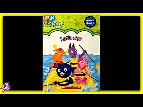 THE BACKYARDIGANS "LET'S JET!" - Read Aloud - Storybook for kids, children