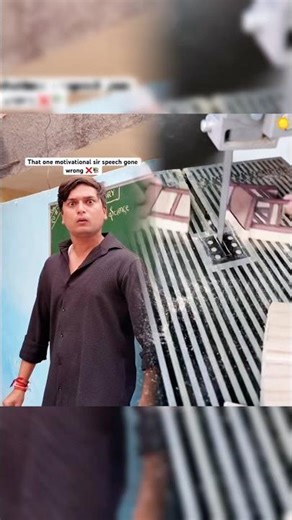 Motivational speech gone wrong ❌ most viral comedy 😂 #shorts #ytshorts