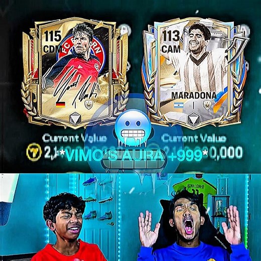 My Brother's Aura 🥶💀#eafc24 #shorts#eafifa#fifamobile#fifa23#fcmobile24#fifa22#easports