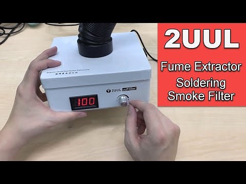 Fume Extractor | Soldering Smoke Filter from 2UUL 【Review】