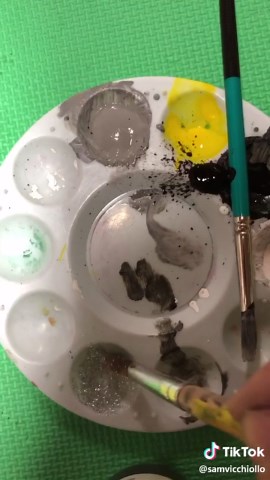 Ceiling Tile Art for AP Psych Teacher