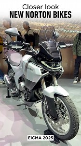Norton has revealed four new bikes, which will be coming to major global markets - including India - sometime next year. @rishaadmody brings you all the details straight from the #EICMA2025 showfloor . . . [Norton motorcycles, Norton bikes, Norton india, Norton manx, Norton manx r, Norton atlas, Norton atlas gt, eicma, autocar two, autocar india] @norton.motorcycles #norton #nortonmotorcycles #nortonmanx #manxr #nortonatlas #atlargt #eicma2025 #fyp #autocarindia | Autocar India