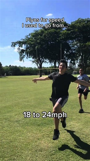 Plyos for speed I used to go from 18 to 24mph gymshark 10% off code PLANETARY10 Training programs link in bio (Patreon) #fyp #shorts #fitness #gym #athlete