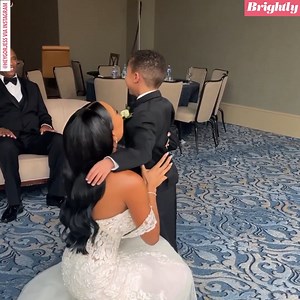 1M views · 1.9K reactions | This bride shares a sweet first look moment her “bonus son” before her wedding. 凉❤️ https://gma.abc/3yRxN5L | Good Morning America | Facebook