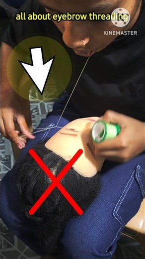 eyebrow threading mistakes during training | eyebrow threading kaise sikhe
