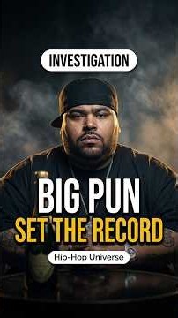 The Story Of How Big Pun Hit JAY-Z With A Champagne Bottle In The Club Pt. 7