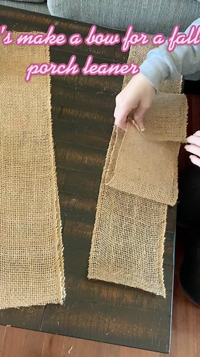 Inside look of how I make my bows for my fall porch learners 🍂 #howto #diyproject #bowtutorial #tutorial #bowmaking #porchleaner #fall #fallsign #hellopumpkin #woodensign #woodworking